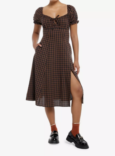 Plaid dress from Hot Topic